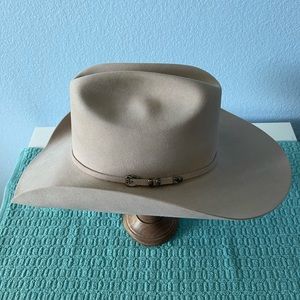 Vintage Resistol Tan 30X Beaver Western Cowboy Hat